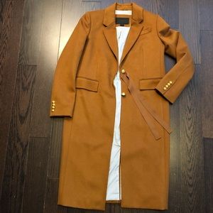 JCrew Collection Wool Topcoat in camel - size 2